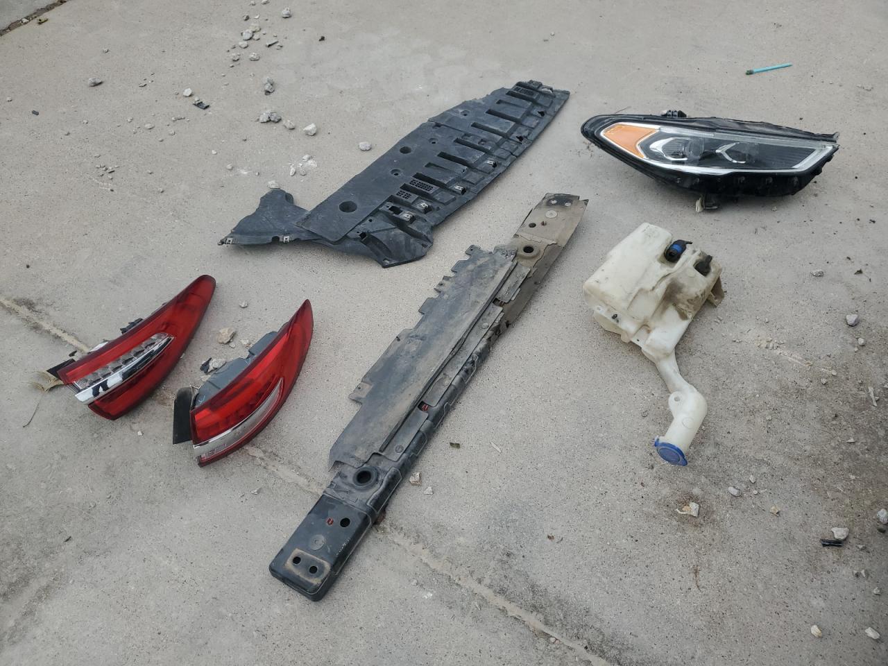 2020 Ford Fusion Titanium VIN: 3FA6P0D95LR193934 Lot: 89655645