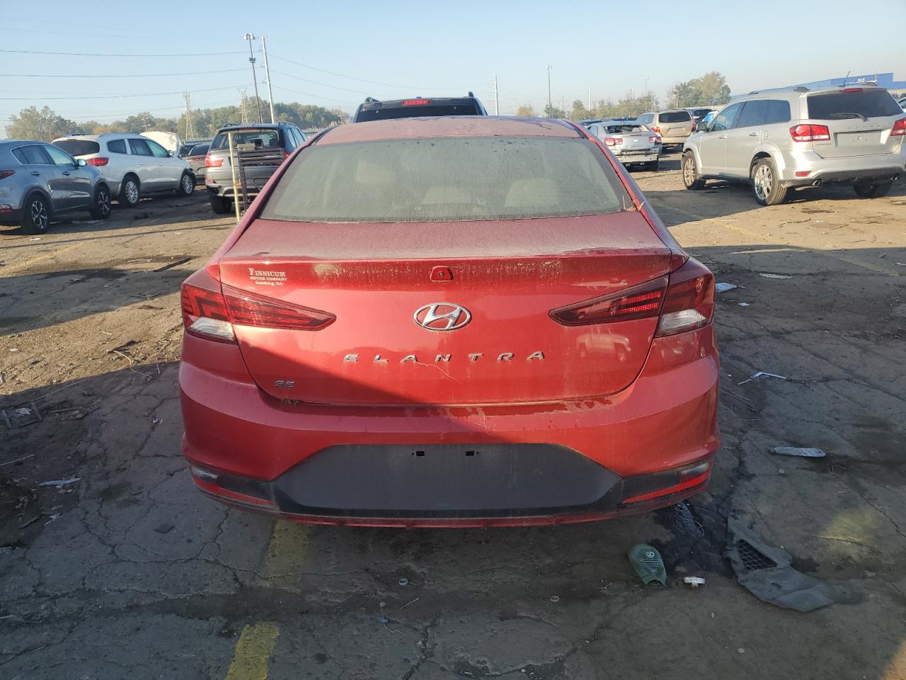 2019 Hyundai Elantra Se VIN: KMHD74LF3KU789241 Lot: 86123345