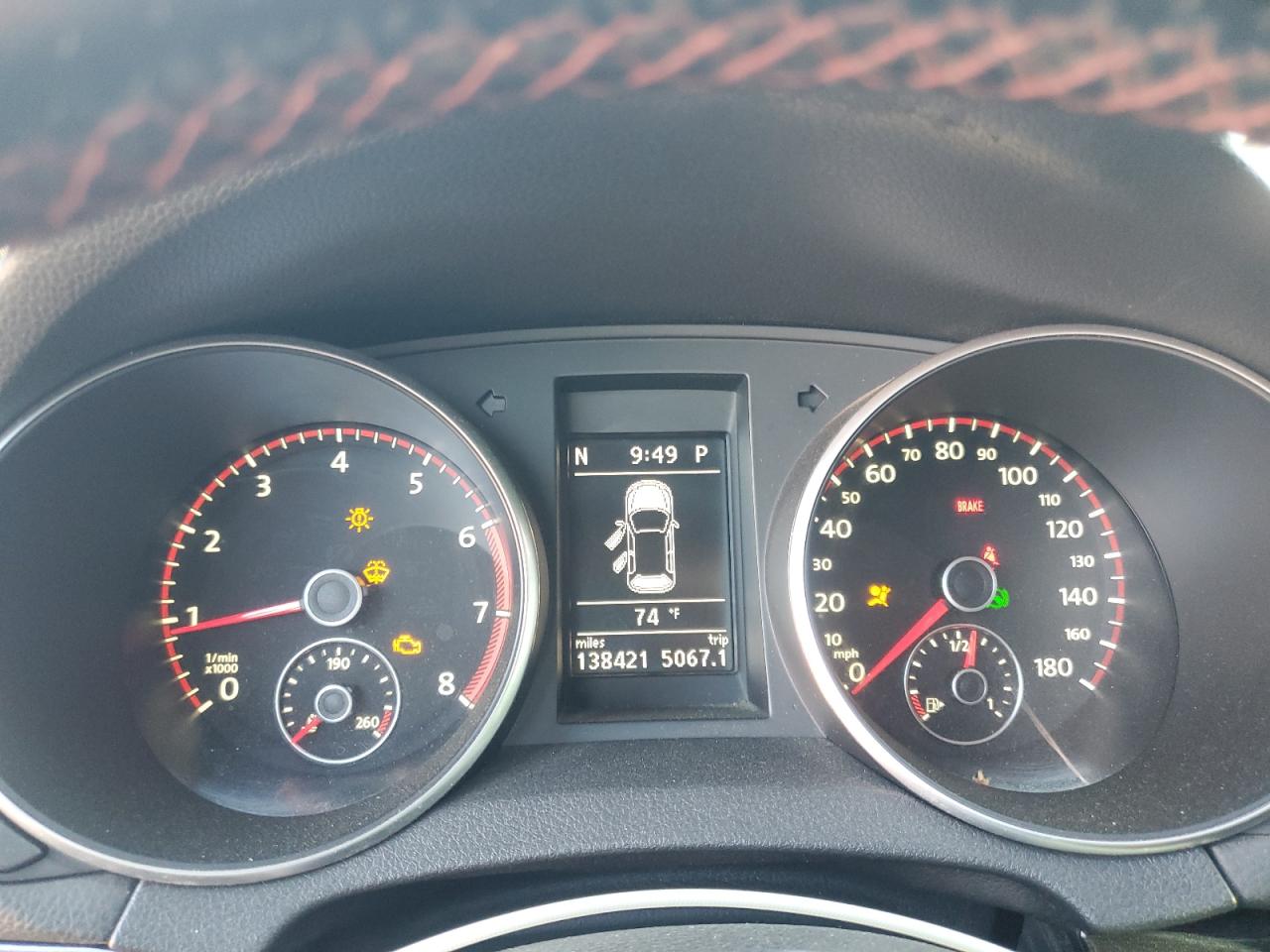 2011 Volkswagen Gti VIN: WVWHV7AJ5BW134250 Lot: 84645615