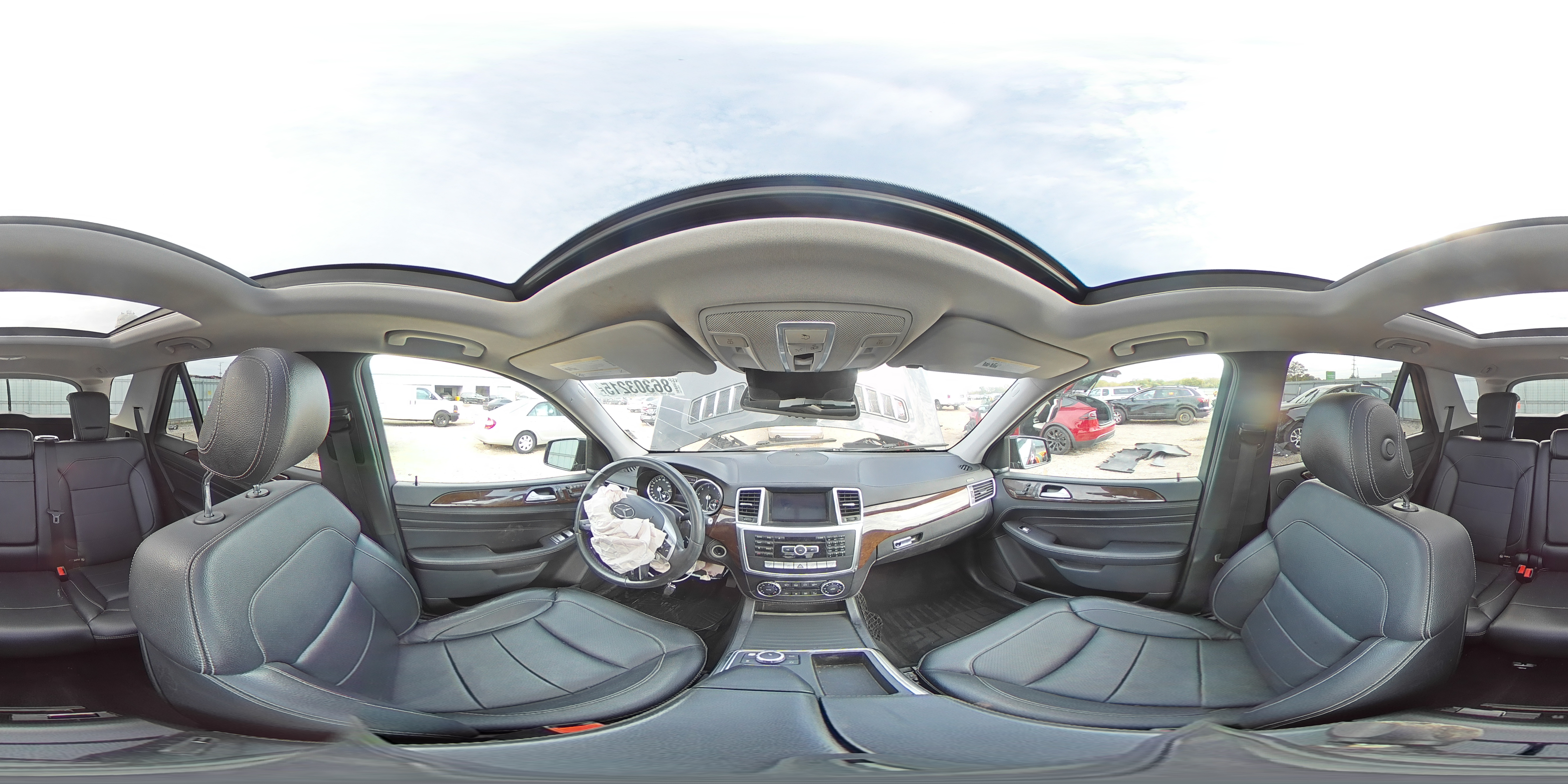 2015 Mercedes-Benz Ml 350 4Matic VIN: 4JGDA5HB1FA477634 Lot: 86303215