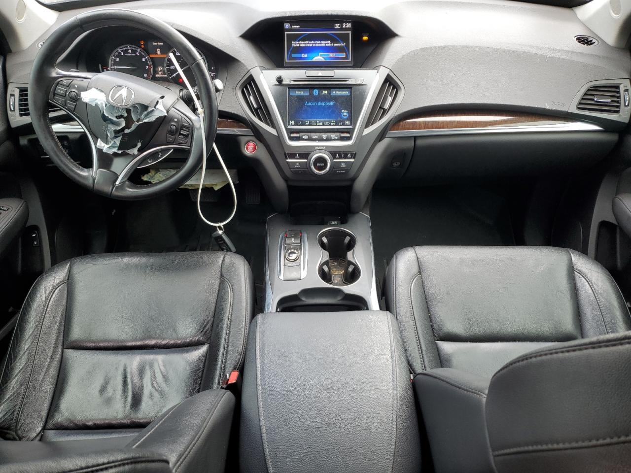 2017 Acura Mdx VIN: 5J8YD4H39HL005707 Lot: 89733785