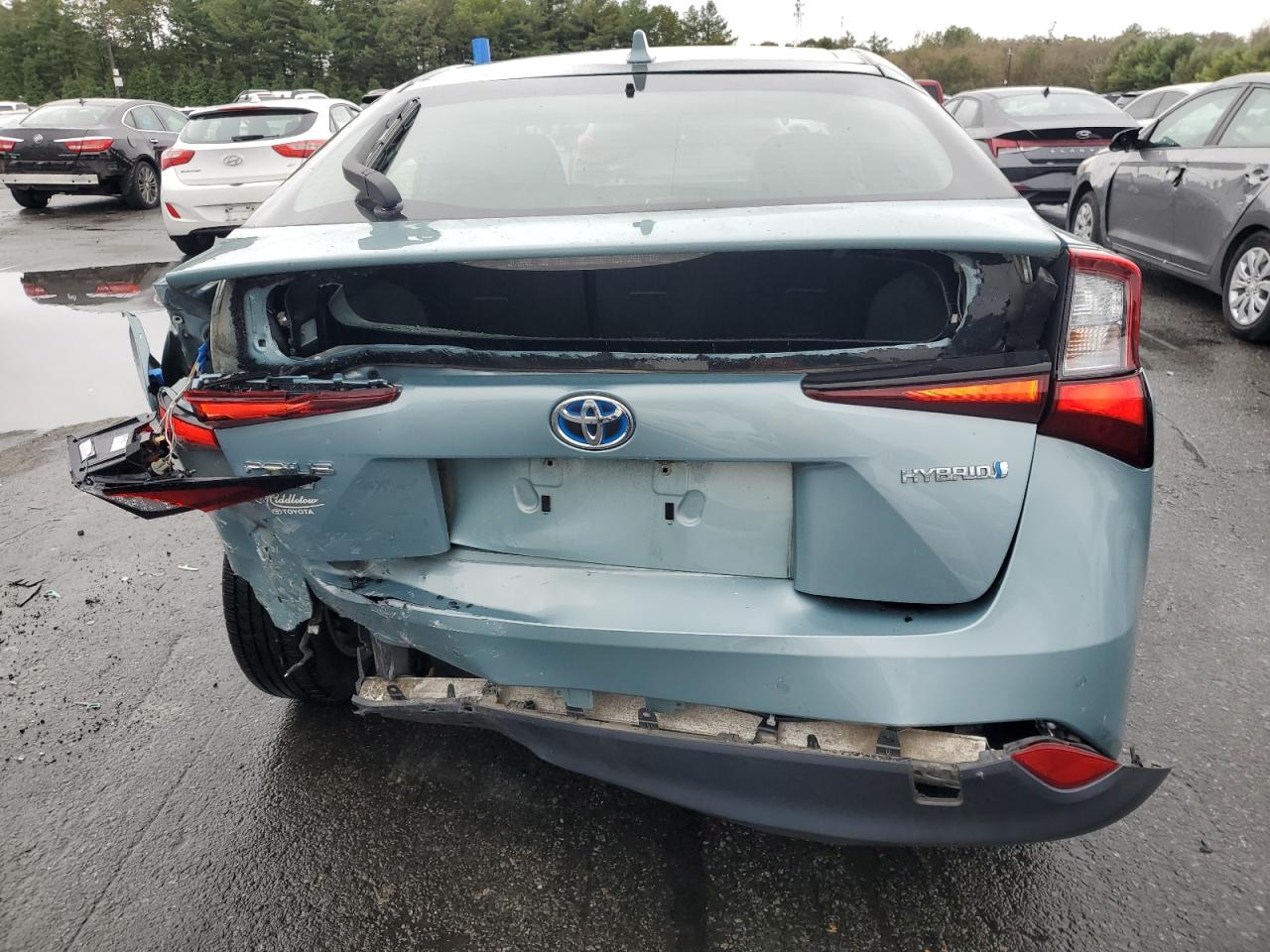 2020 Toyota Prius Le VIN: JTDL9RFUXL3021507 Lot: 86229685