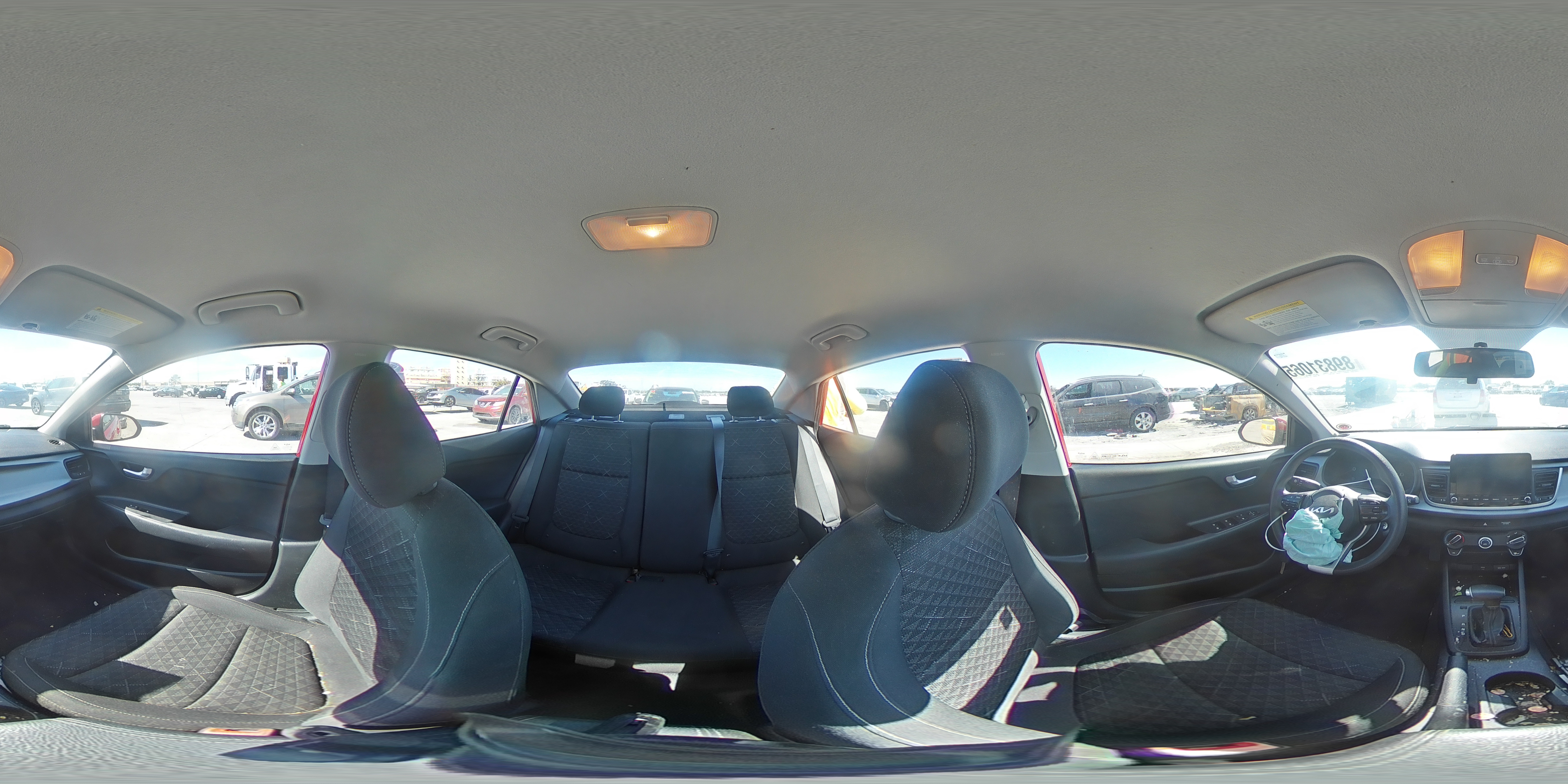 2022 Kia Rio Lx VIN: 3KPA24AD2NE490883 Lot: 89831065