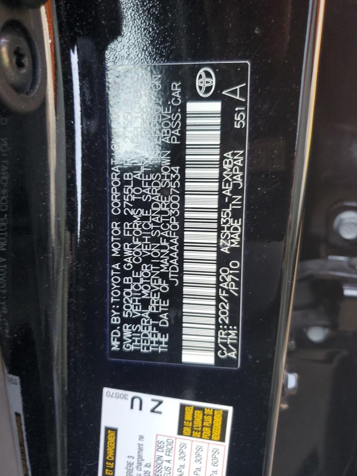 2023 Toyota Crown Xle VIN: JTDAAAAF0P3007534 Lot: 82439795