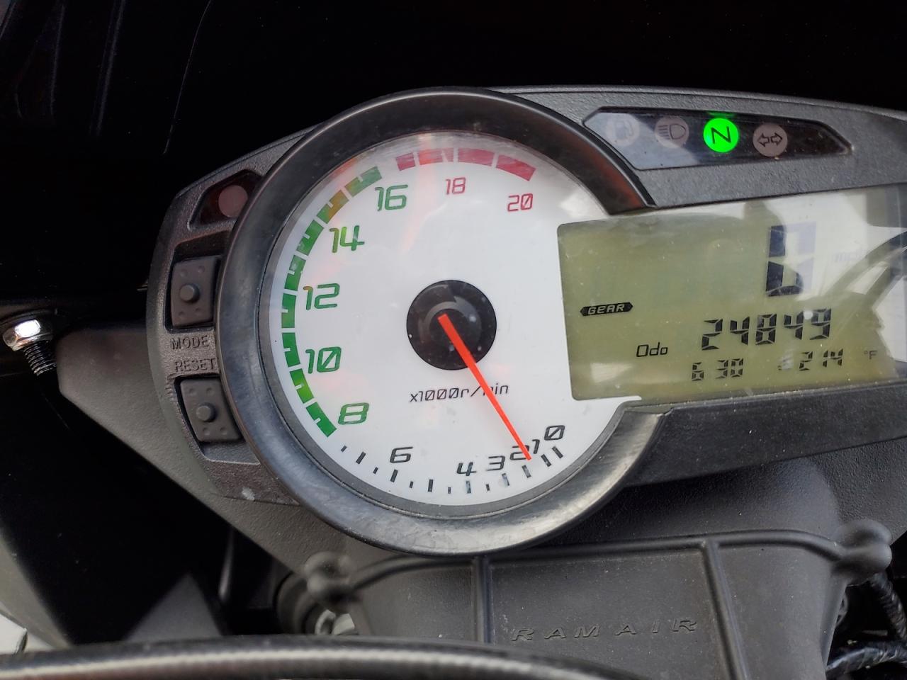 2009 Kawasaki Zx600 R VIN: JKAZX4R129A012934 Lot: 84805125