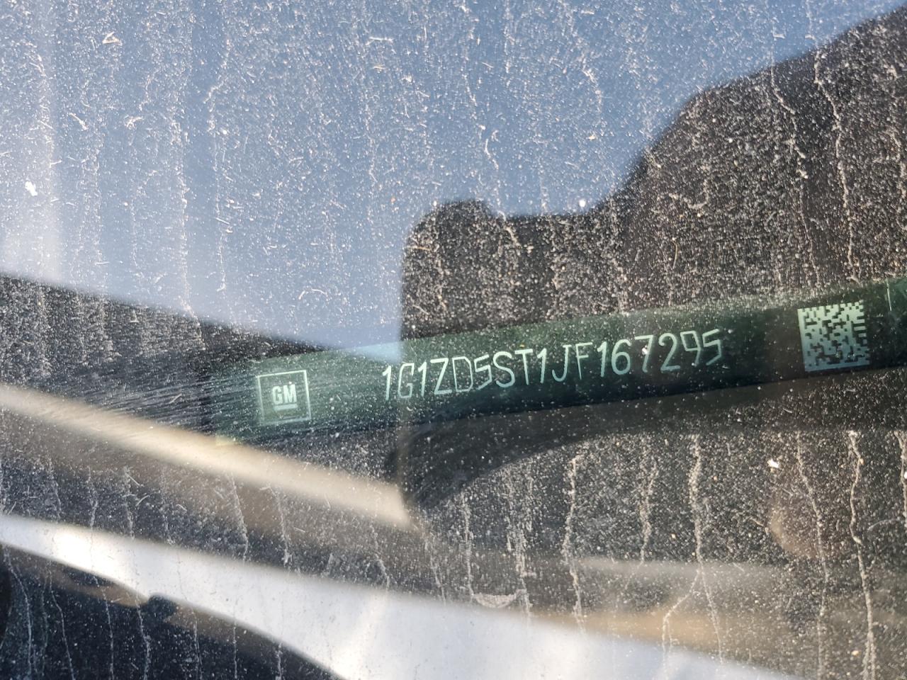 2018 Chevrolet Malibu Lt VIN: 1G1ZD5ST1JF167295 Lot: 84937055