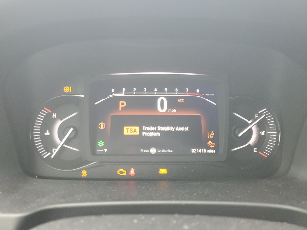 2023 Honda Passport Trail Sport VIN: 5FNYF8H64PB003178 Lot: 86158365