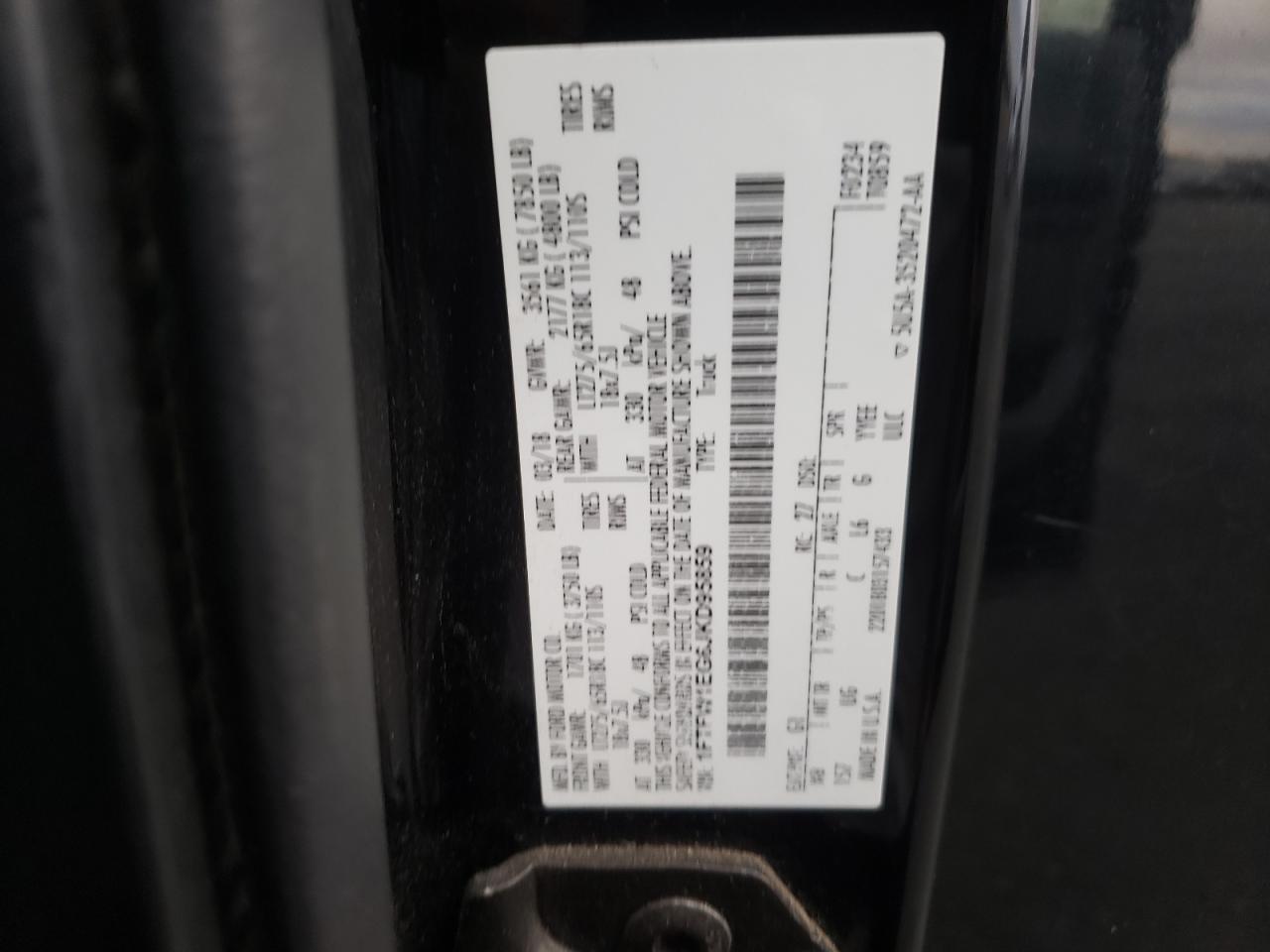 2018 Ford F150 Supercrew VIN: 1FTFW1EG6JKD95859 Lot: 84073705
