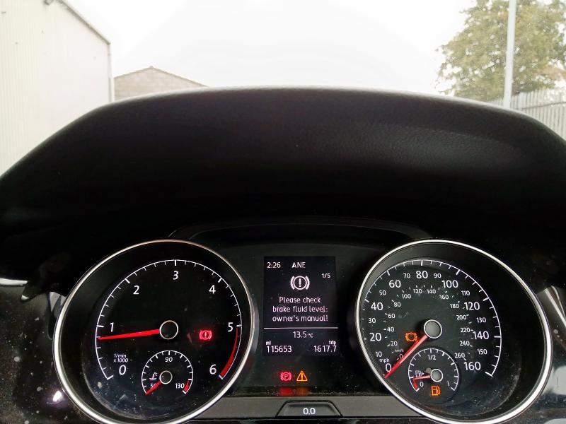 2017 VOLKSWAGEN GOLF 1.6 TDI GT 5DR