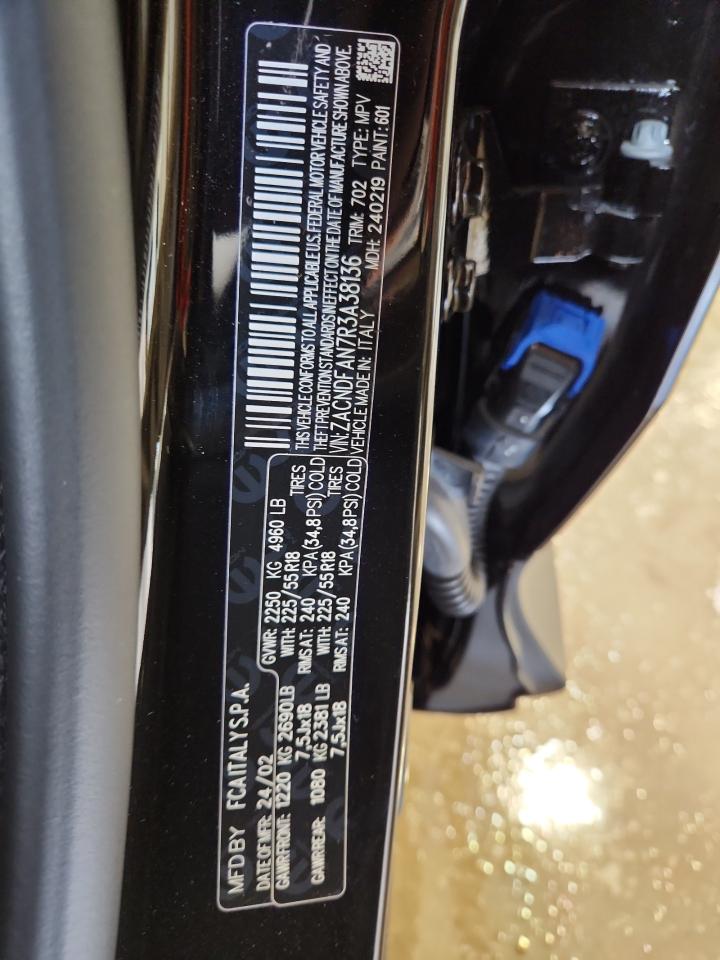 2024 Dodge Hornet Gt VIN: ZACNDFAN7R3A38136 Lot: 86314495