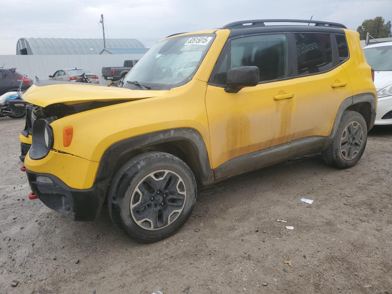 2017 Jeep Renegade Trailhawk yellow null gas ZACCJBCBXHPF01633 photo #1