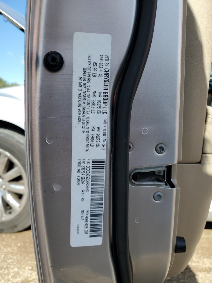 2012 Chrysler 300 Limited VIN: 2C3CCACG3CH235063 Lot: 85265975