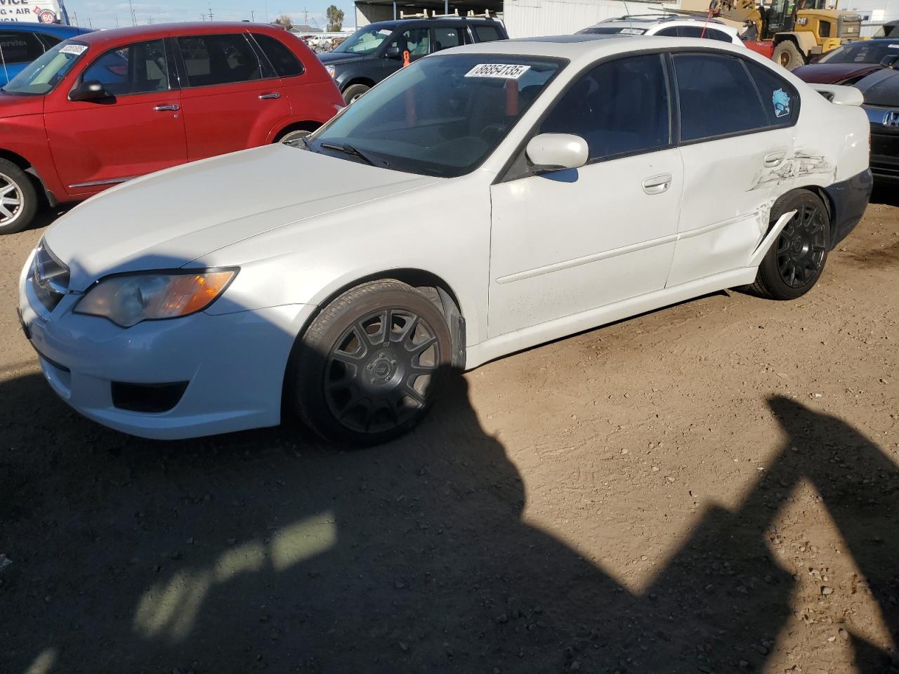 2009 Subaru Legacy 2.5I white null gas 4S3BL616797229320 photo #1