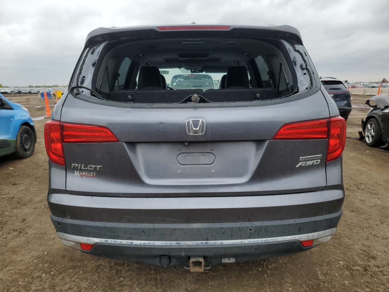 2016 Honda Pilot Touring VIN: 5FNYF6H97GB122440 Lot: 85573215