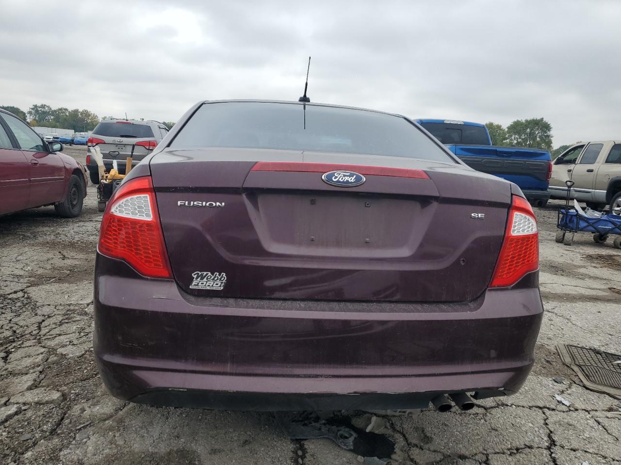 2012 Ford Fusion Se VIN: 3FAHP0HA6CR315326 Lot: 86173475