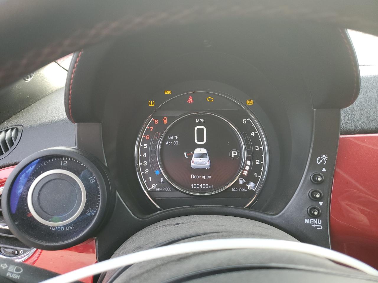 2015 Fiat 500 Abarth VIN: 3C3CFFFH6FT663312 Lot: 82396975