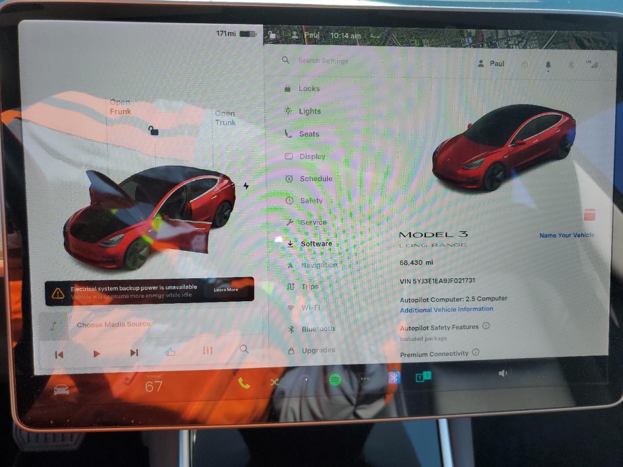 2018 Tesla Model 3 VIN: 5YJ3E1EA9JF021731 Lot: 85206375