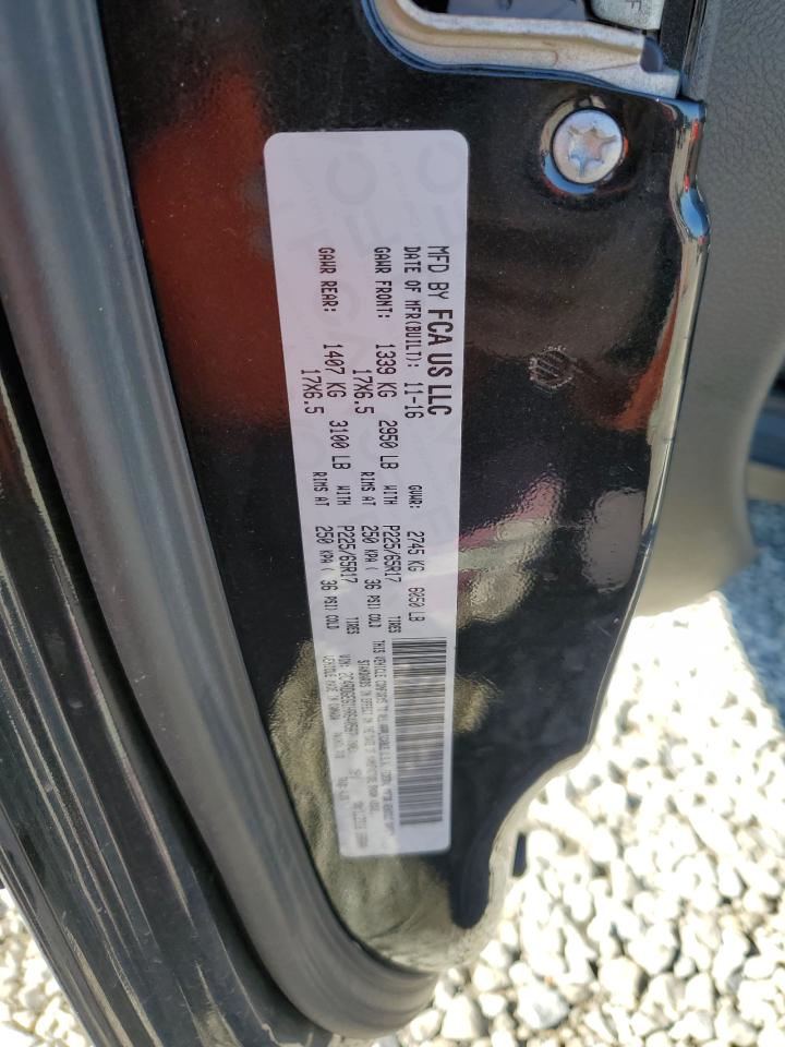 2017 Dodge Grand Caravan Gt VIN: 2C4RDGEG1HR640567 Lot: 82141955