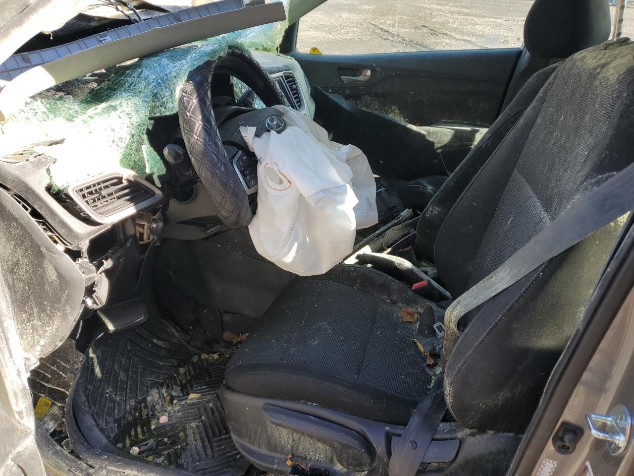 2021 Hyundai Accent Se VIN: 3KPC24A66ME141878 Lot: 82503105