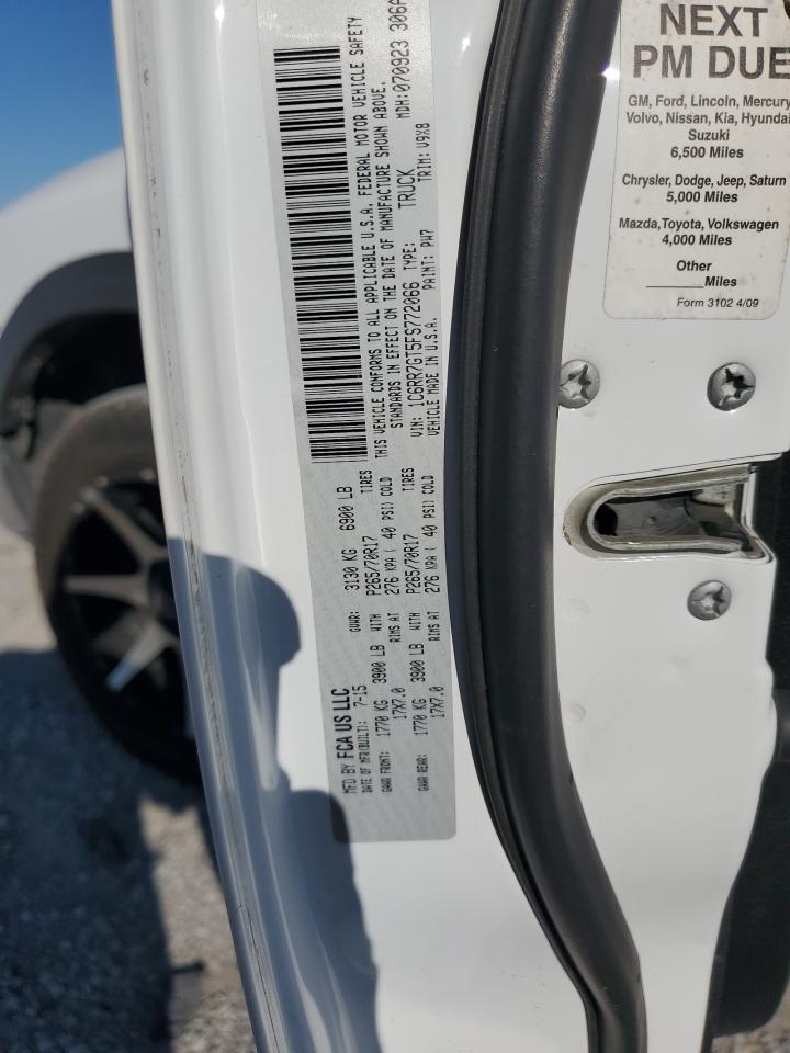2015 Ram 1500 Slt VIN: 1C6RR7GT5FS772066 Lot: 85305885