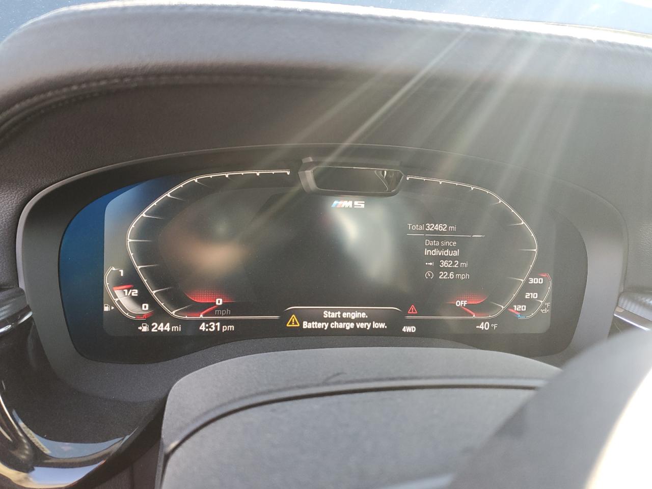 2021 BMW M5 VIN: WBS83CH08MCG82044 Lot: 89651535