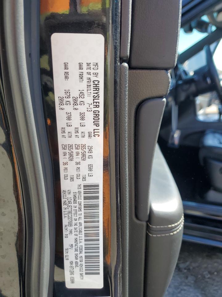 2014 Jeep Grand Cherokee Overland VIN: 1C4RJECT8EC227689 Lot: 85196495