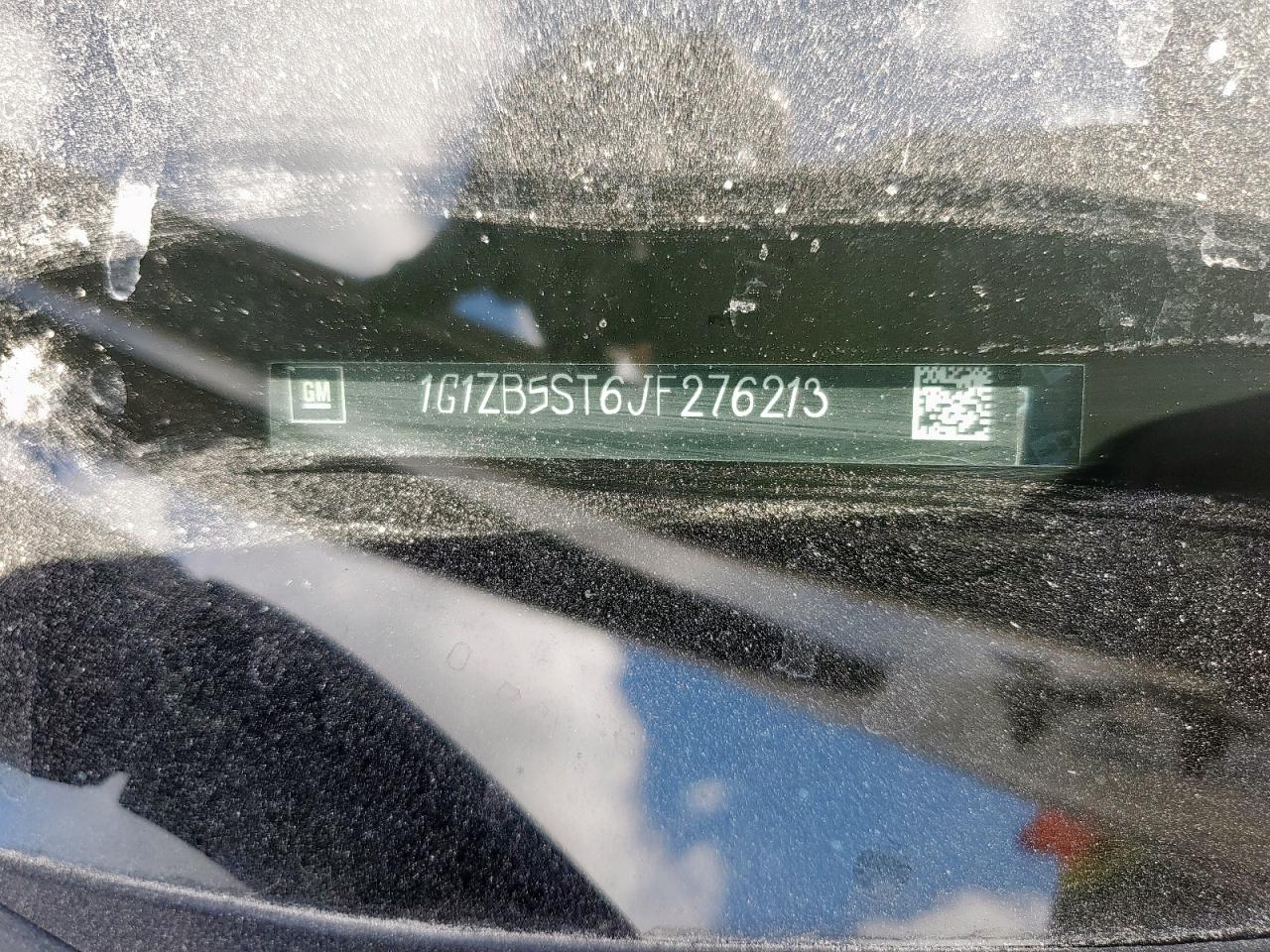 2018 Chevrolet Malibu Ls VIN: 1G1ZB5ST6JF276213 Lot: 85544745