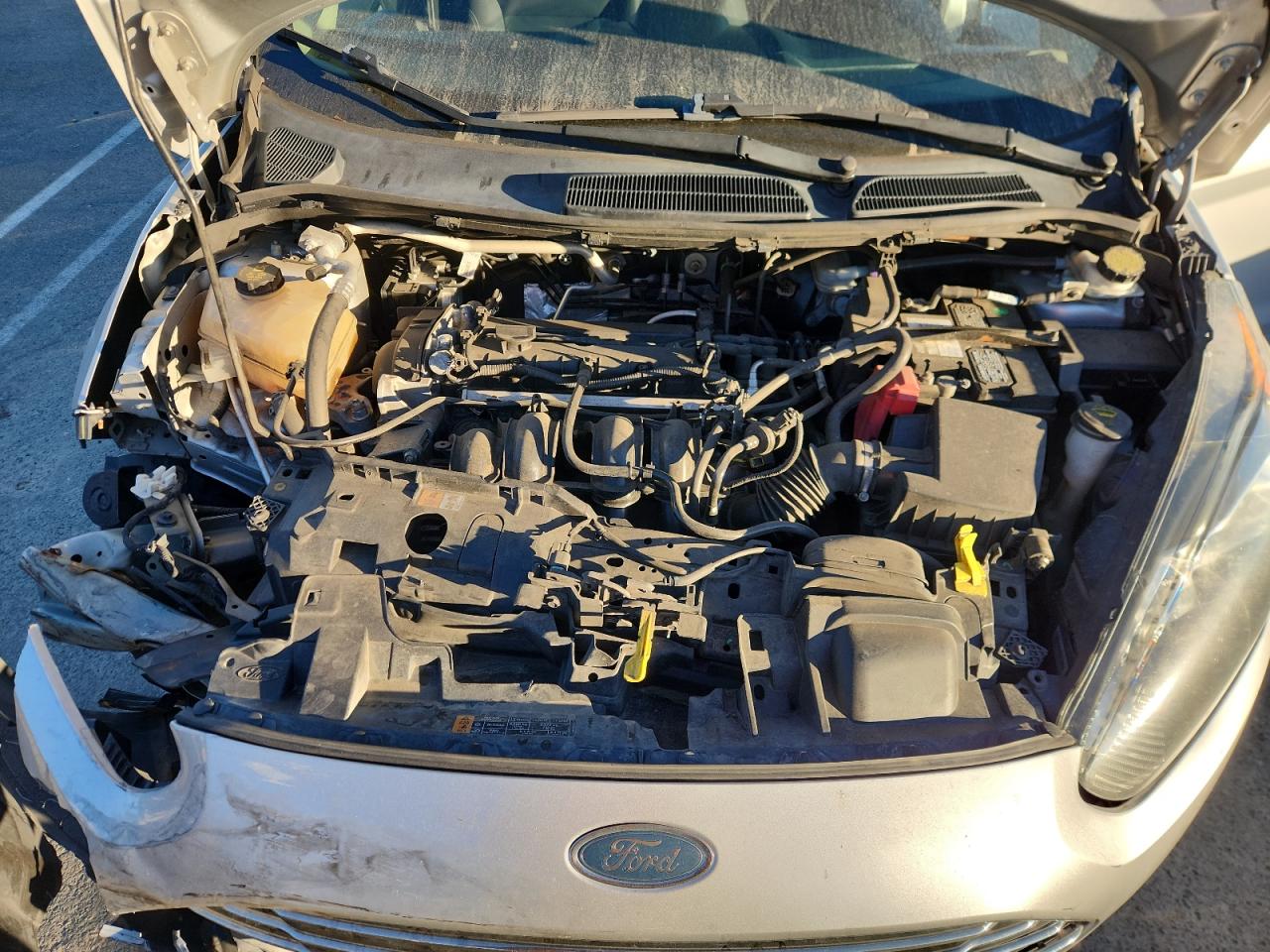 2019 Ford Fiesta Se VIN: 3FADP4EJ0KM107478 Lot: 90472995