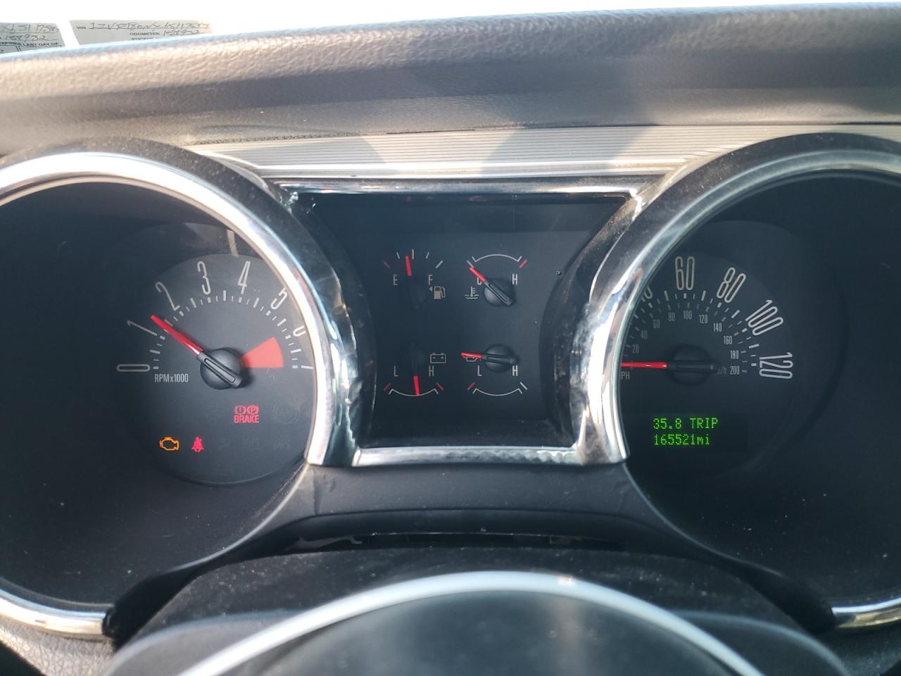 2006 Ford Mustang VIN: 1ZVFT80NX65117587 Lot: 89625285