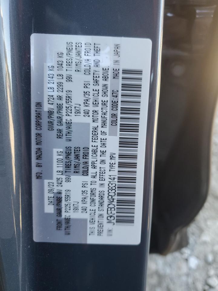 2024 Mazda Cx-5 Preferred VIN: JM3KFBCM4R0383141 Lot: 82492495