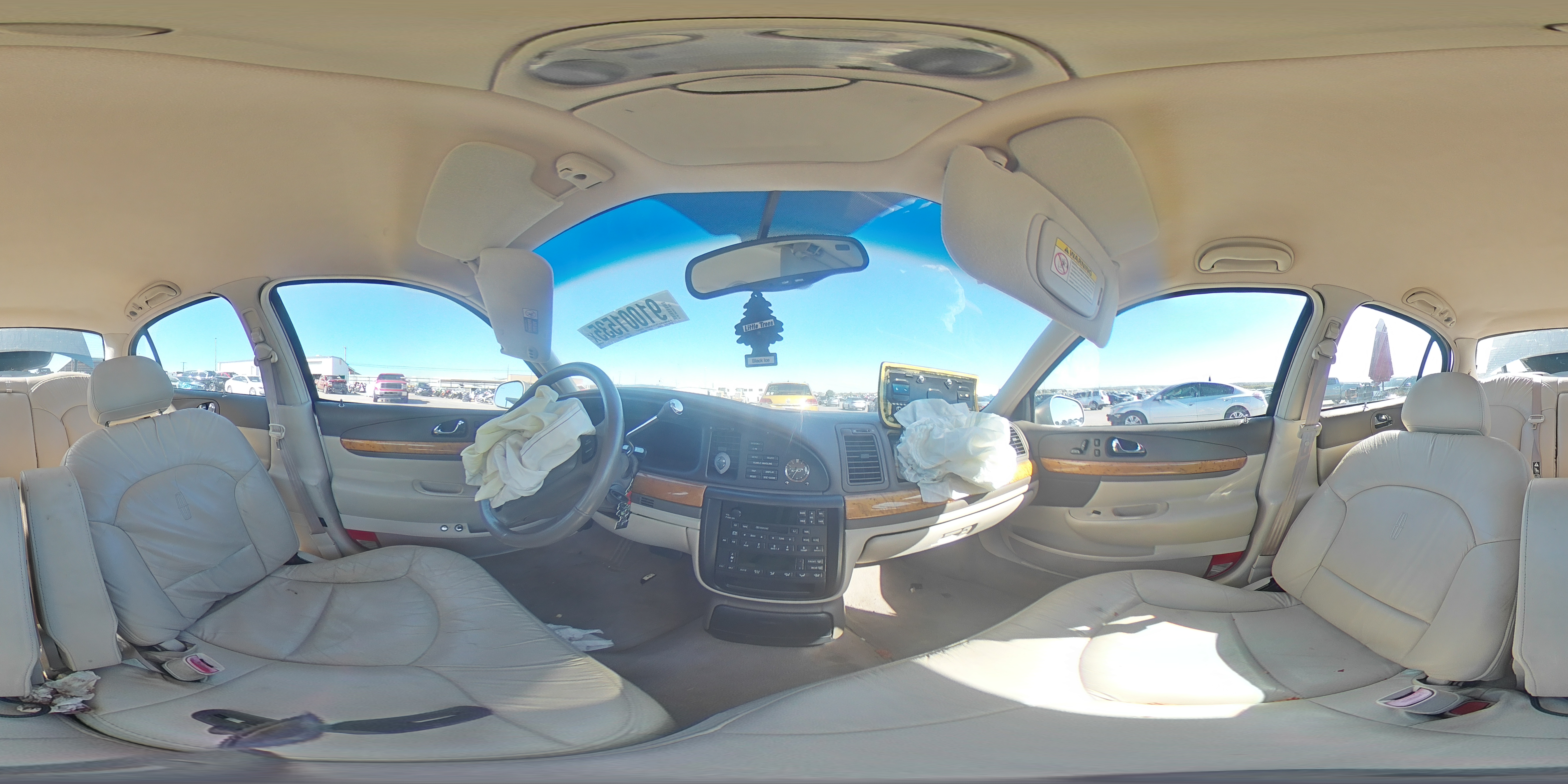 2000 Lincoln Continental VIN: 1LNHM97V0YY826403 Lot: 91001535