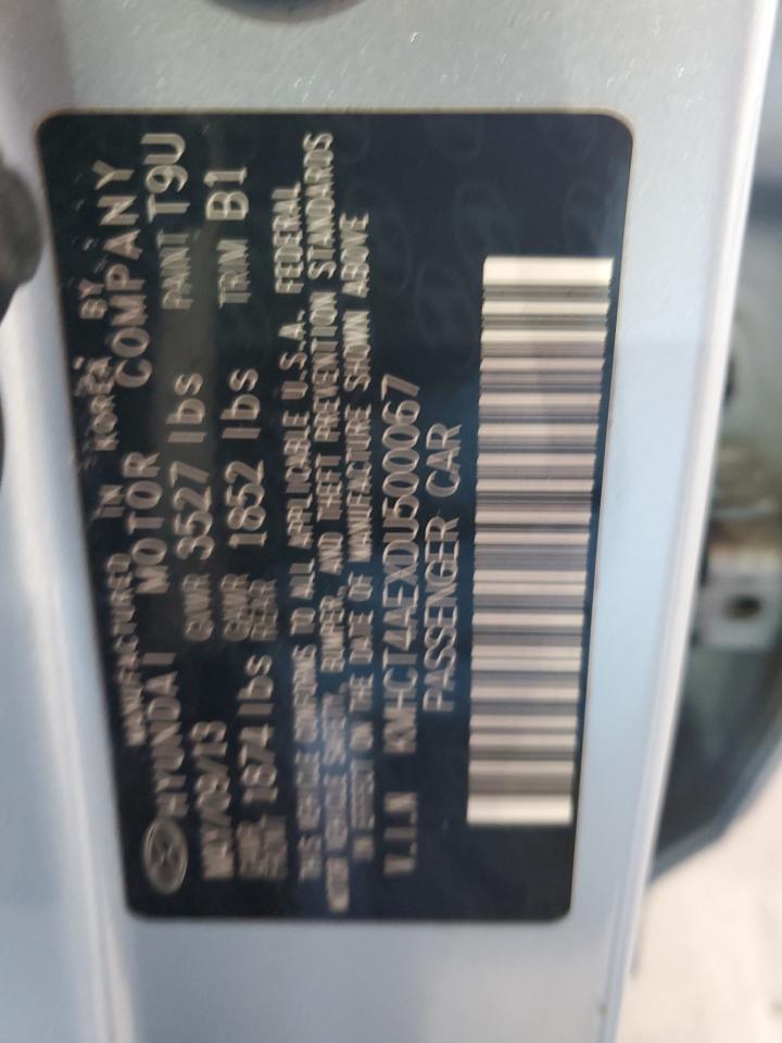 2013 Hyundai Accent Gls VIN: KMHCT4AEXDU500067 Lot: 86504195