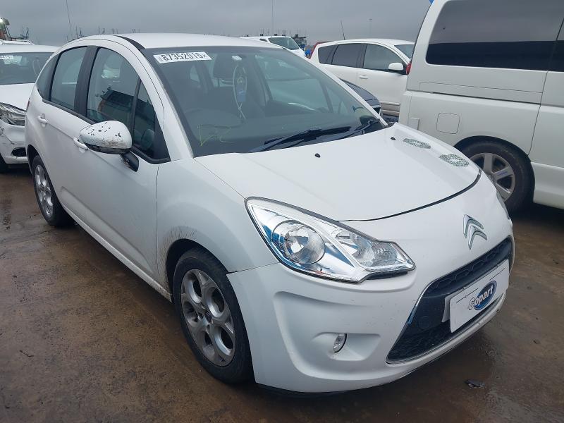2012 CITROEN C3 WHITE 