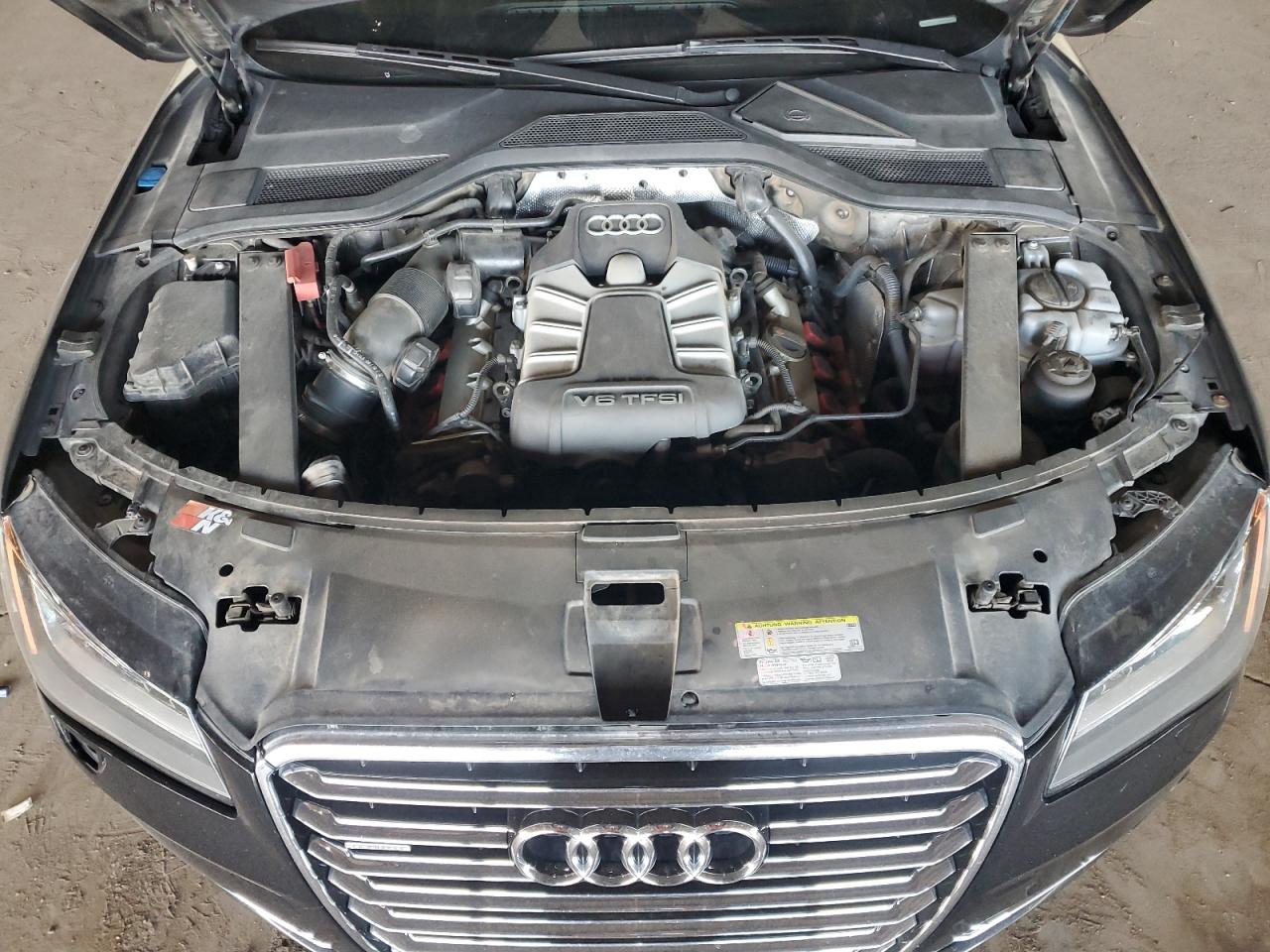 2013 Audi A8 Quattro VIN: WAUAGAFD4DN005949 Lot: 82565345