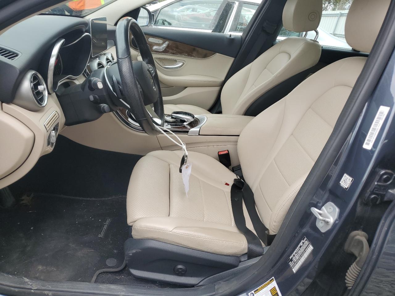 2016 Mercedes-Benz C 300 4Matic VIN: WDDWF4KB7GR165330 Lot: 86132765