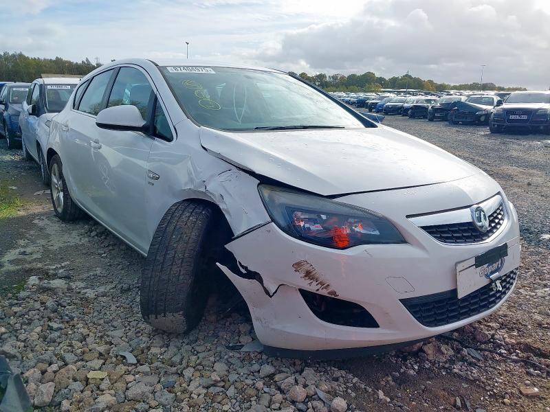 2011 VAUXHALL ASTRA 1.4I 16V SRI 5DR