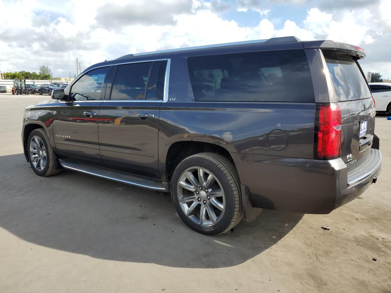 2015 Chevrolet Suburban K1500 Ltz grey suv gas 1GNSKKKC7FR637565 photo #3