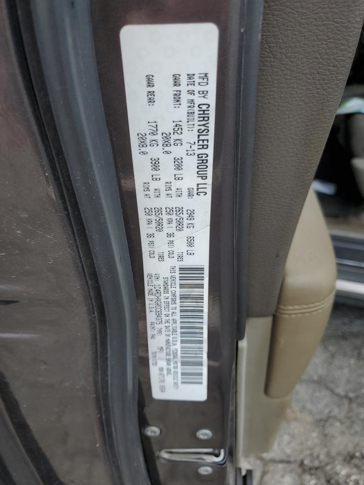 2013 Dodge Durango Sxt VIN: 1C4RDHAG0DC694375 Lot: 82360515