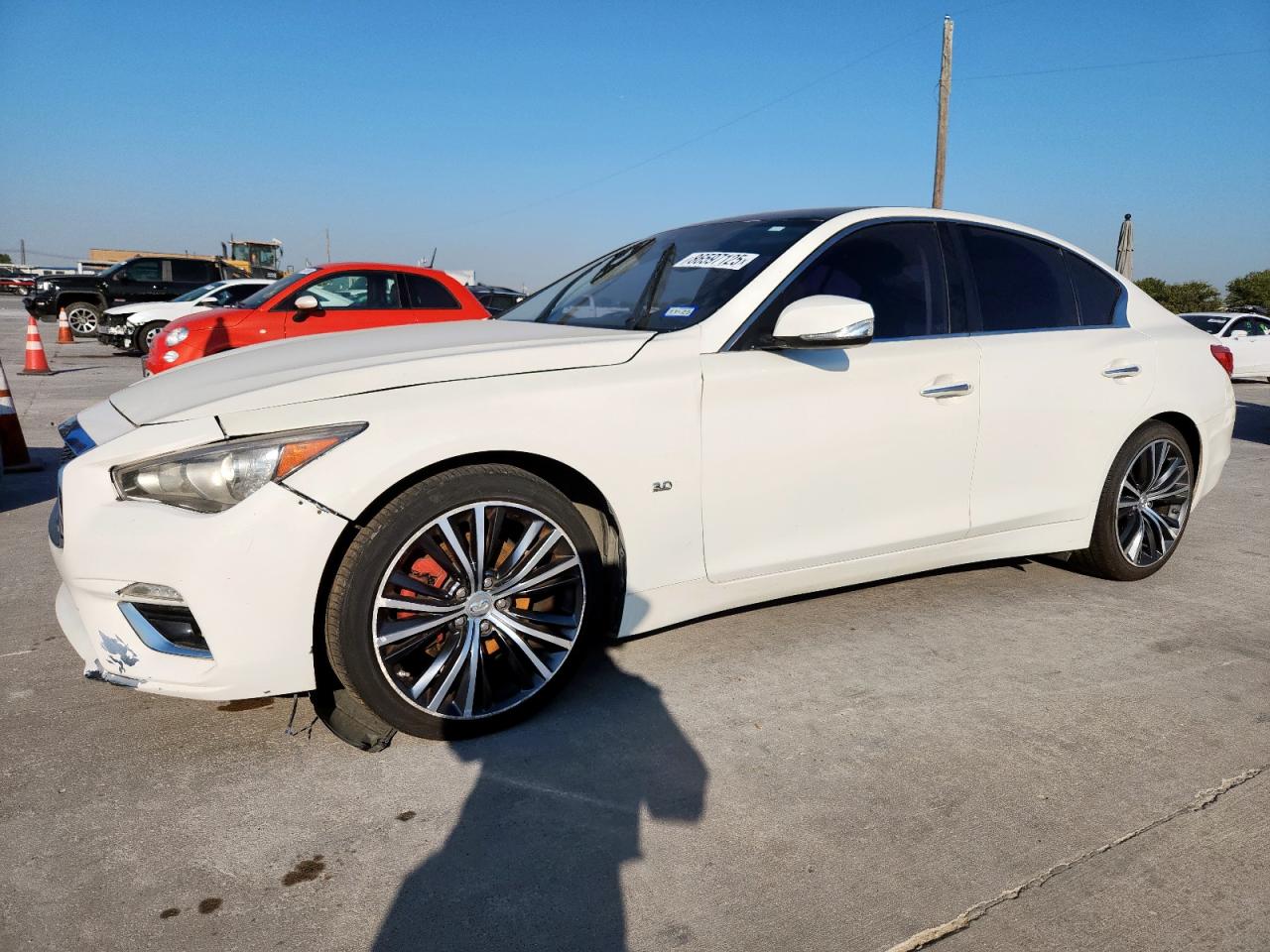 2017 Infiniti Q50 Premium VIN: JN1EV7APXHM737757 Lot: 86597125