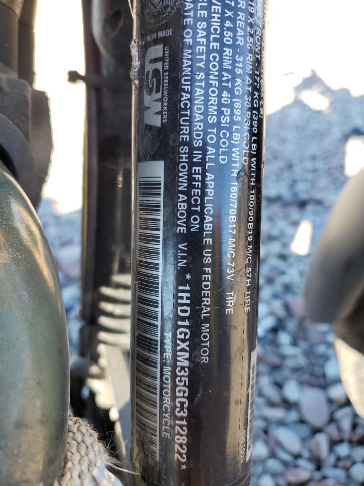 2016 Harley-Davidson Fxdb Dyna Street Bob VIN: 1HD1GXM35GC312822 Lot: 85843415