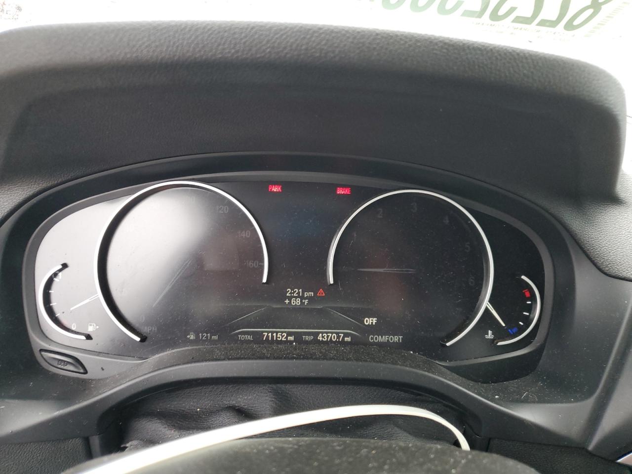 2021 BMW X3 xDrive30I VIN: 5UXTY5C03M9G22593 Lot: 82252565