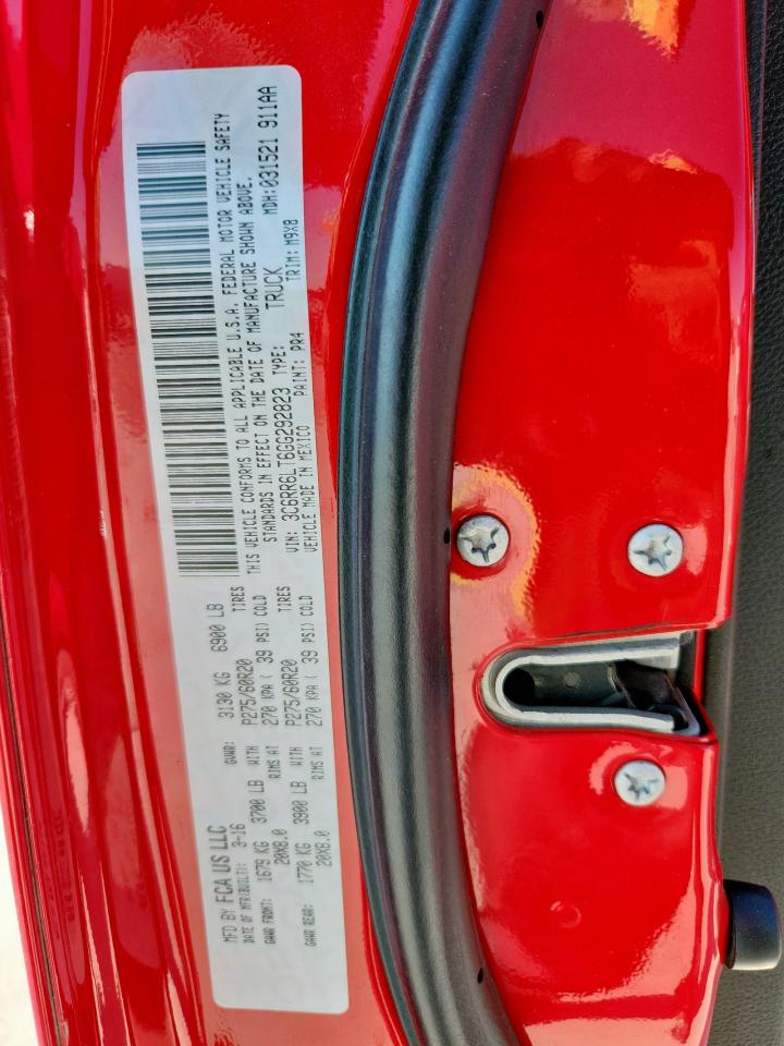 2016 Ram 1500 Slt VIN: 3C6RR6LT6GG292823 Lot: 82347715