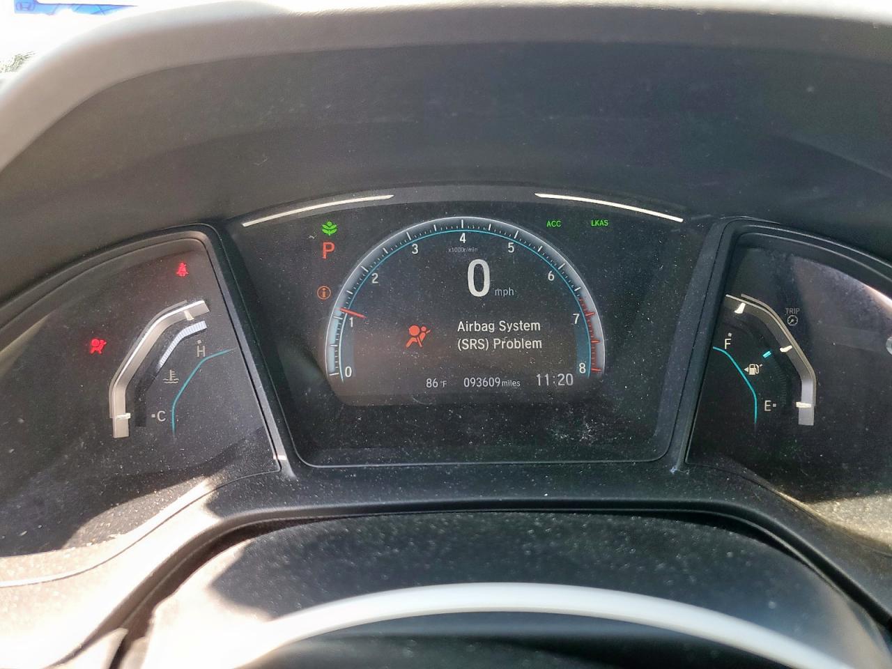 2020 Honda Civic Lx VIN: 2HGFC2F6XLH509586 Lot: 86294745