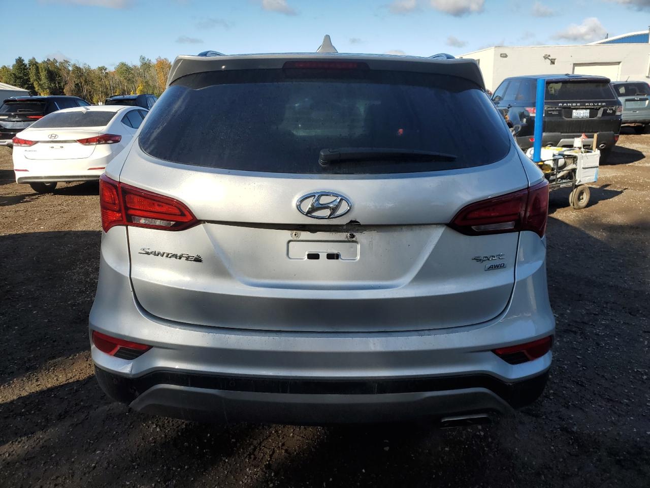 2018 Hyundai Santa Fe Sport VIN: 5XYZUDLBXJG519617 Lot: 85564085