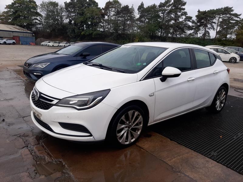 2016 VAUXHALL ASTRA ENERGY TURBO 1.4T 16V 125 ENERGY 5DR for sale at Copart WOLVERHAMPTON