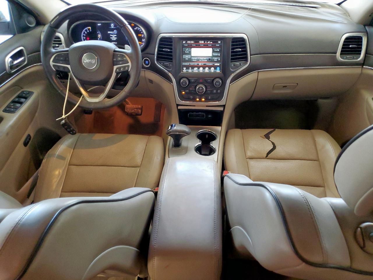 2014 Jeep Grand Cherokee Overland VIN: 1C4RJECG5EC500672 Lot: 85737255