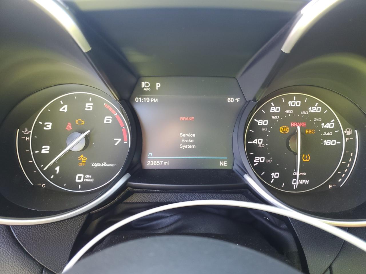 2023 Alfa Romeo Giulia Ti VIN: ZARFAMBN4P7676692 Lot: 87417855