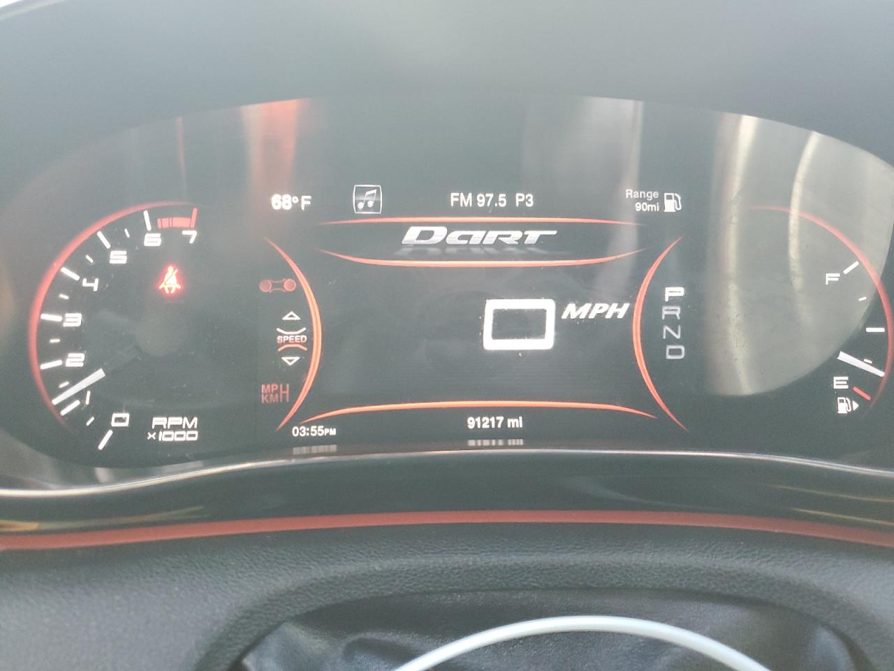 2015 Dodge Dart Gt VIN: 1C3CDFEB2FD307352 Lot: 90343945