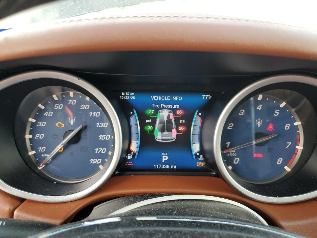 2017 Maserati Ghibli S VIN: ZAM57RSL8H1234045 Lot: 87487545