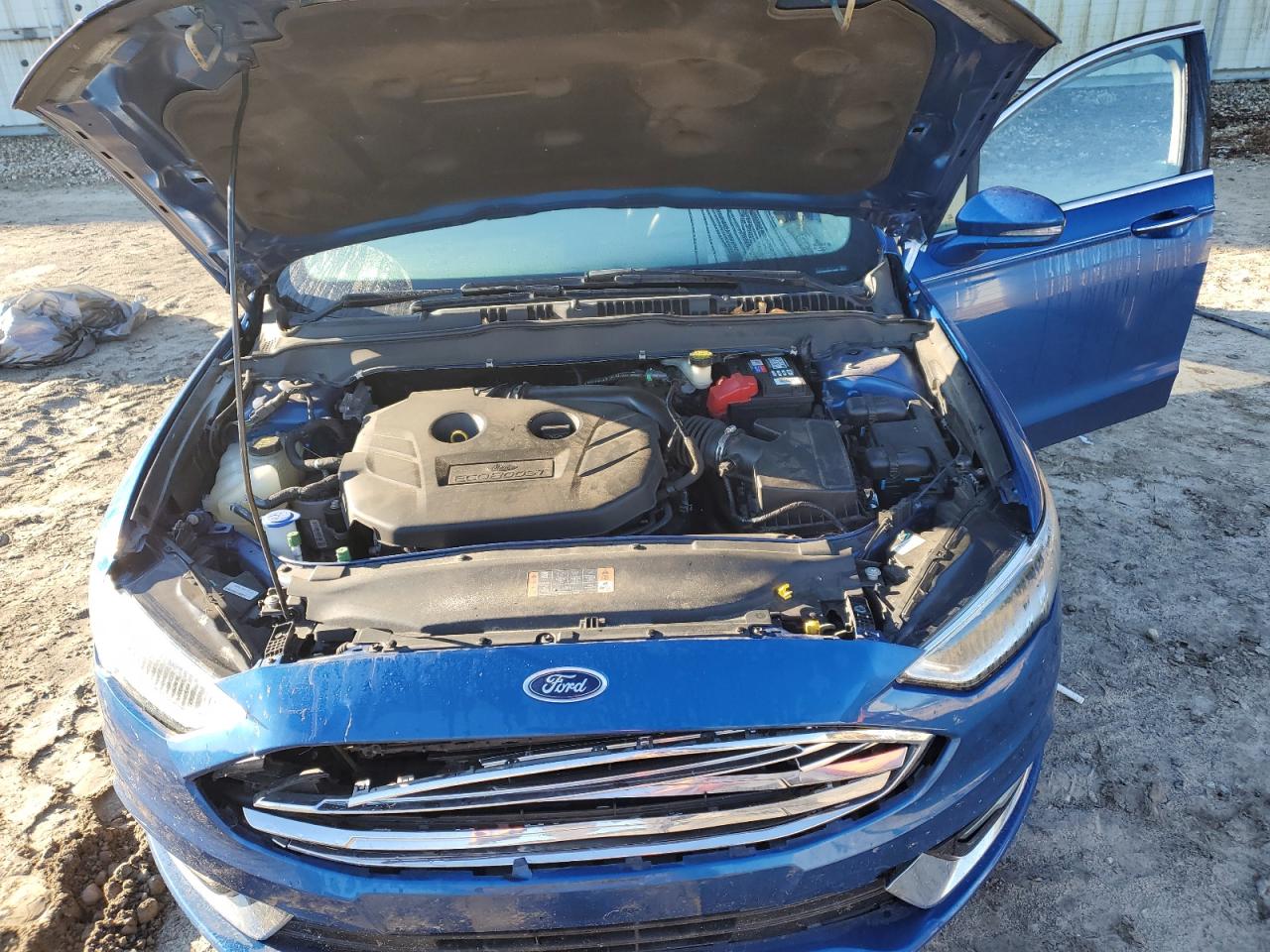 2017 Ford Fusion Titanium VIN: 3FA6P0K93HR115985 Lot: 87068415